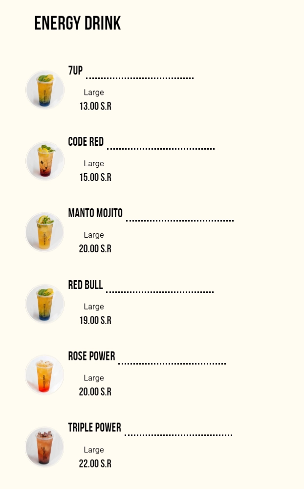 منيو مانتو روز مطعم واخر قائمة أسعار الجديدة الفروع السعودية Manto Rose Menu 2026
