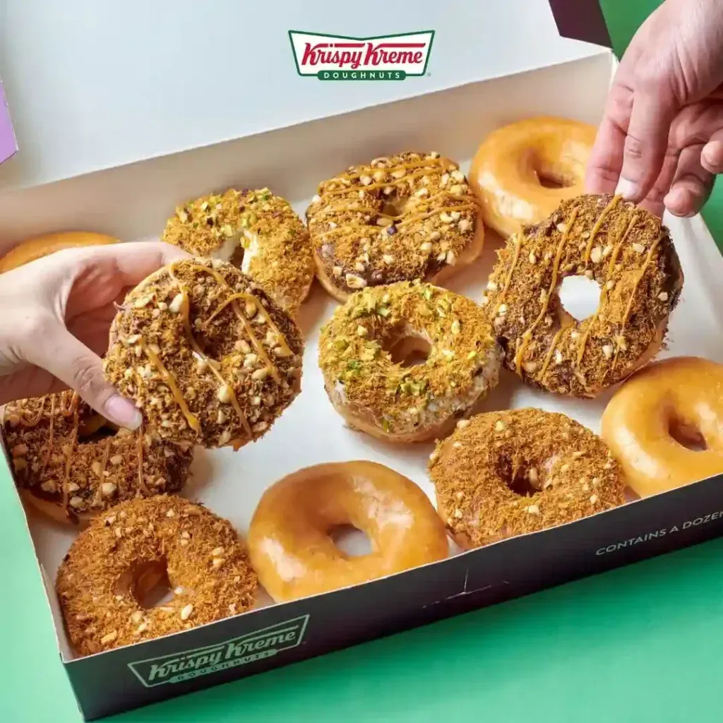 منيو كرسبي كريم مطعم قائمة الجديد رقم الأسعار السعودية عربي Krispy Kreme Menu 2025